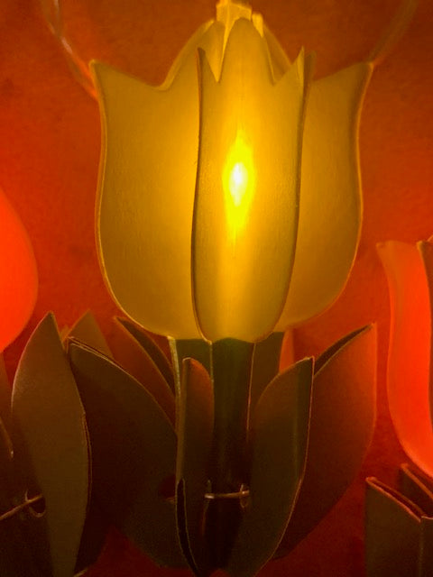 Tulpen winter Feest verlichting Lichtslinger