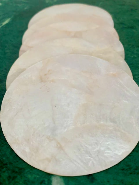 Sparkle Style Parelmoer Onderzetters