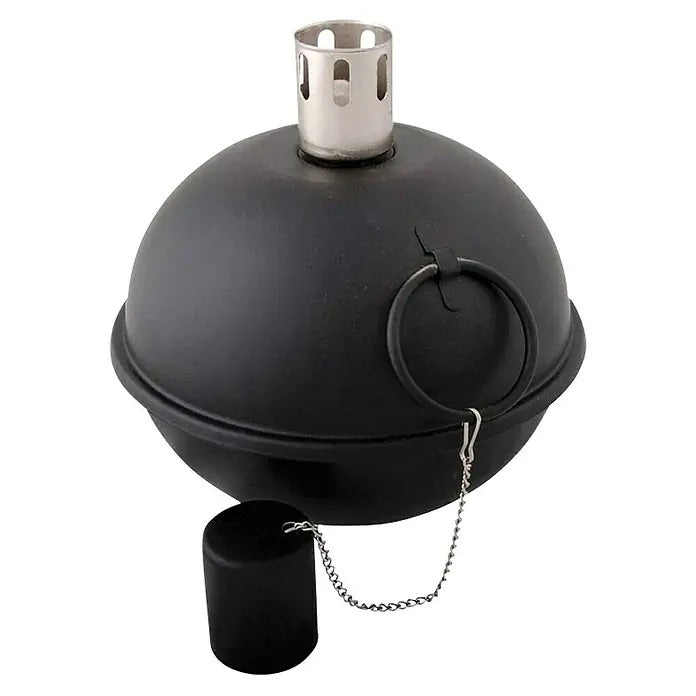 Sparkle  Style Tuimeltoorts Zwart Staal - Sfeervolle outdoor Tuinfakkel op Lampenolie